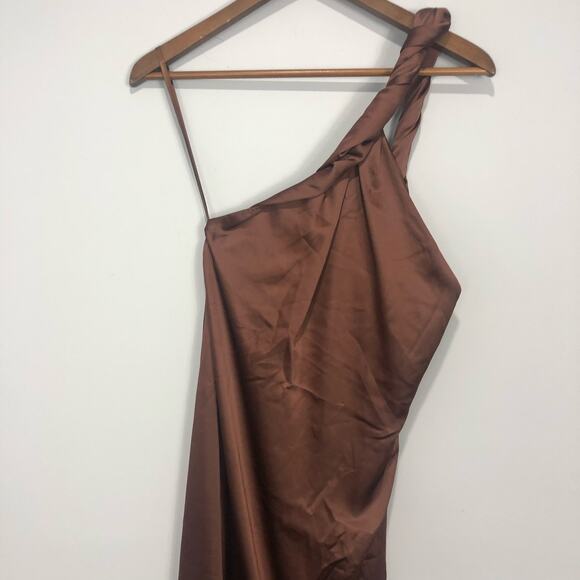 NWT Free People Victoria Maxi Dress In Chocolate Lava Size 8 - Picture 13 of 13
